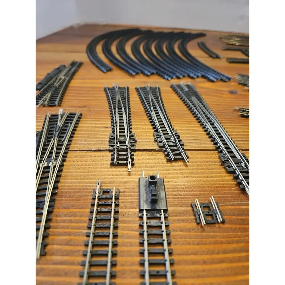 Mixed VTG Lot Of 59 N-Gauge Train Tracks - Rapido Atlas Bachmann & Minitrain